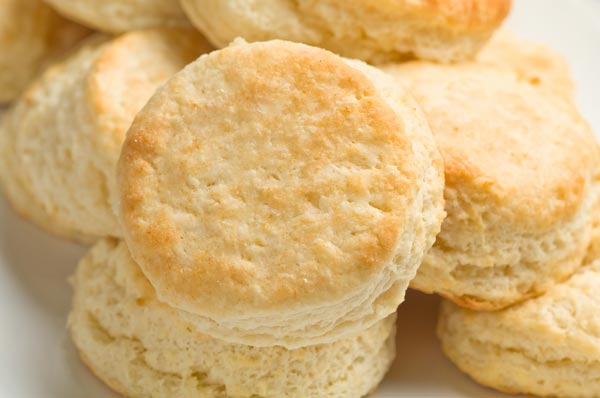 Pile of biscuits